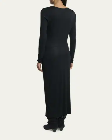 Etoile Isabel Marant Jelina Long-Sleeve Jersey Dress | Thumbnail 3 Etoile Isabel Marant Jelina Long-Sleeve Jersey Dress | Thumbnail 3