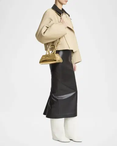 Givenchy Antigona Mini Top-Handle Bag in Mirror Laminated Leather | Thumbnail 4 Givenchy Antigona Mini Top-Handle Bag in Mirror Laminated Leather | Thumbnail 4