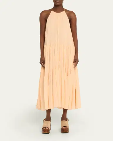 Chloé Maxime Platform Wedge Suede Sandals | Thumbnail 3 Chloé Maxime Platform Wedge Suede Sandals | Thumbnail 3