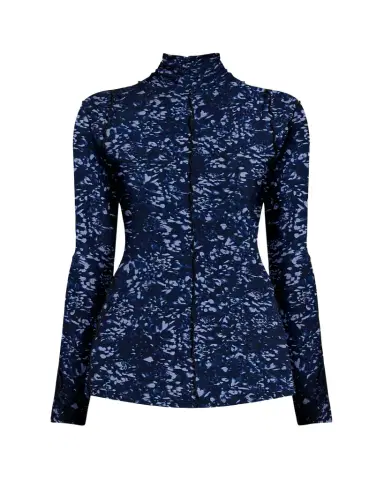 Proenza Schouler White Label Audrey Long-Sleeve Printed Jersey Top | Thumbnail 1 Proenza Schouler White Label Audrey Long-Sleeve Printed Jersey Top | Thumbnail 1