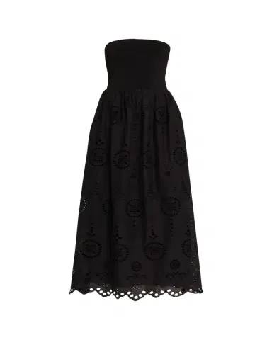 Matteau Strapless Knit Broderie Dress | Thumbnail 1 Matteau Strapless Knit Broderie Dress | Thumbnail 1