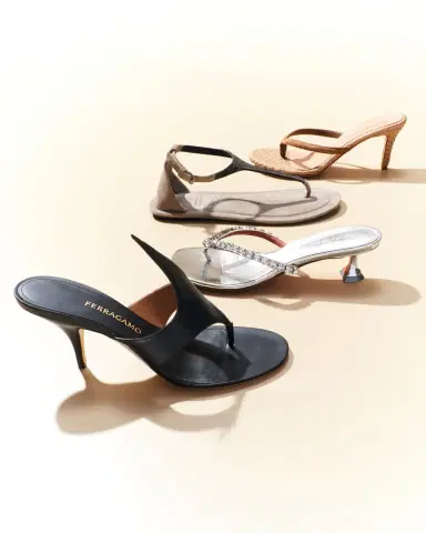 Gianvito Rossi 70mm Calypso Suede and Raffia Heeled Thong Sandals | Thumbnail 4 Gianvito Rossi 70mm Calypso Suede and Raffia Heeled Thong Sandals | Thumbnail 4