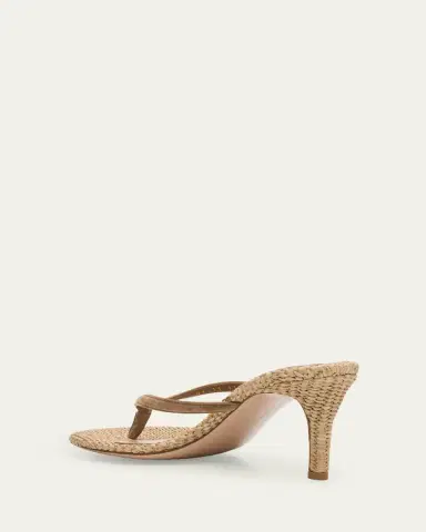 Gianvito Rossi 70mm Calypso Suede and Raffia Heeled Thong Sandals | Thumbnail 35 Gianvito Rossi 70mm Calypso Suede and Raffia Heeled Thong Sandals | Thumbnail 35