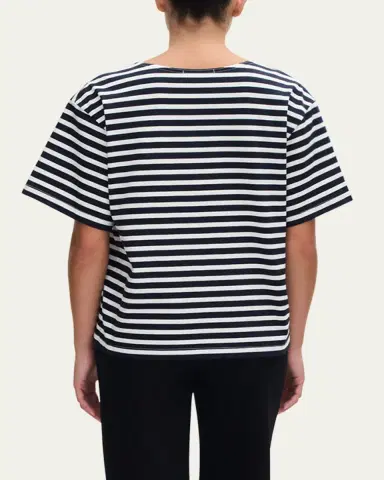 Matteau Relaxed Striped Tee | Thumbnail 3 Matteau Relaxed Striped Tee | Thumbnail 3