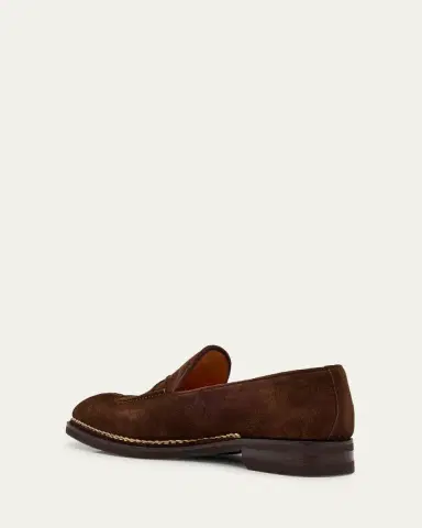 Bontoni Men's Patrizio Leather Rubber-Sole Loafers | Thumbnail 2 Bontoni Men's Patrizio Leather Rubber-Sole Loafers | Thumbnail 2