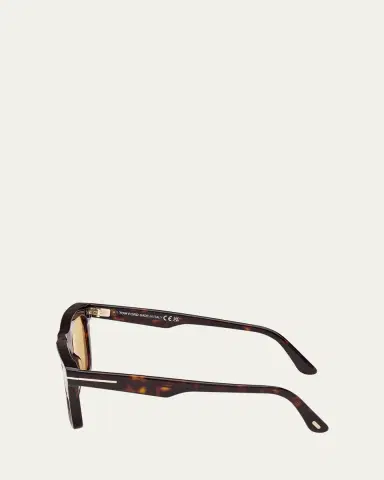 Tom Ford Men's Lelio Acetate Square Sunglasses | Thumbnail 3 Tom Ford Men's Lelio Acetate Square Sunglasses | Thumbnail 3