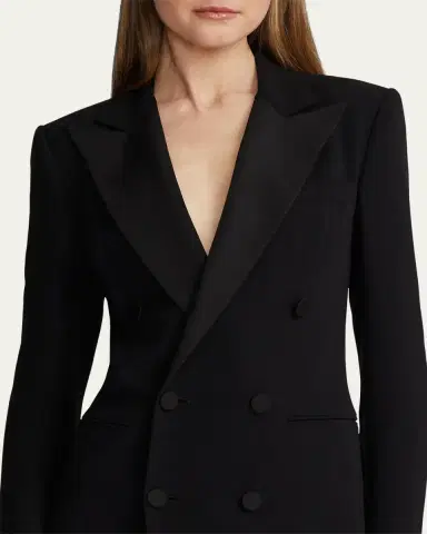 Ralph Lauren Collection Kristian Double-Breasted Evening Dress | Thumbnail 5 Ralph Lauren Collection Kristian Double-Breasted Evening Dress | Thumbnail 5