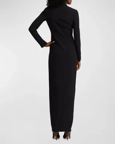 Ralph Lauren Collection Kristian Double-Breasted Evening Dress | Thumbnail 8 Ralph Lauren Collection Kristian Double-Breasted Evening Dress | Thumbnail 8
