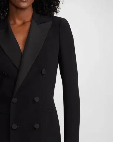 Ralph Lauren Collection Kristian Double-Breasted Evening Dress | Thumbnail 9 Ralph Lauren Collection Kristian Double-Breasted Evening Dress | Thumbnail 9
