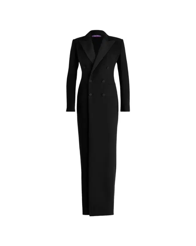 Kristian Double-Breasted Evening Dress Kristian Double-Breasted Evening Dress