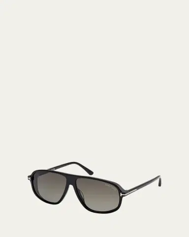 Tom Ford Men's Guillaume Acetate Aviator Sunglasses | Thumbnail 3 Tom Ford Men's Guillaume Acetate Aviator Sunglasses | Thumbnail 3