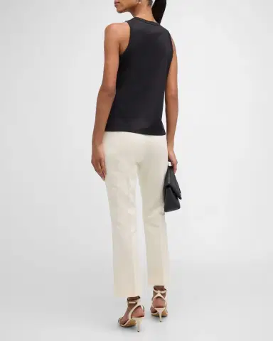 Lafayette 148 New York Swiss Cotton Rib Racerback Tank | Thumbnail 5 Lafayette 148 New York Swiss Cotton Rib Racerback Tank | Thumbnail 5