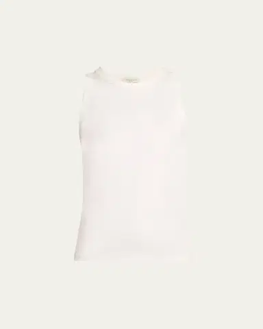 Lafayette 148 New York Swiss Cotton Rib Racerback Tank | Thumbnail 7 Lafayette 148 New York Swiss Cotton Rib Racerback Tank | Thumbnail 7