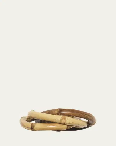 Kim Seybert Bamboo Trinity Napkin Ring | Thumbnail 2 Kim Seybert Bamboo Trinity Napkin Ring | Thumbnail 2