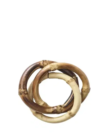 Kim Seybert Bamboo Trinity Napkin Ring | Thumbnail 1 Kim Seybert Bamboo Trinity Napkin Ring | Thumbnail 1
