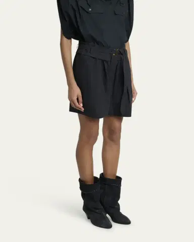 Etoile Isabel Marant Danica Belted Shorts | Thumbnail 4 Etoile Isabel Marant Danica Belted Shorts | Thumbnail 4