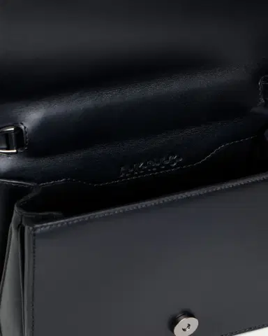 Akris Alice Crystal Trapezoid Satin Micro Top-Handle Bag | Thumbnail 4 Akris Alice Crystal Trapezoid Satin Micro Top-Handle Bag | Thumbnail 4