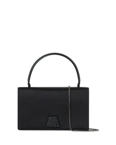 Akris Alice Crystal Trapezoid Satin Micro Top-Handle Bag | Thumbnail 1 Akris Alice Crystal Trapezoid Satin Micro Top-Handle Bag | Thumbnail 1
