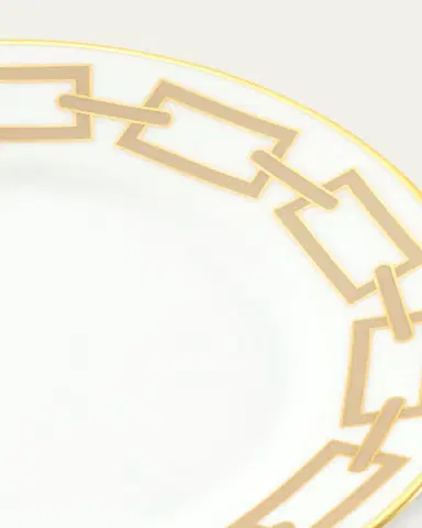 GINORI 1735 Catene Cachemire Flat Bread Plate | Thumbnail 3 GINORI 1735 Catene Cachemire Flat Bread Plate | Thumbnail 3