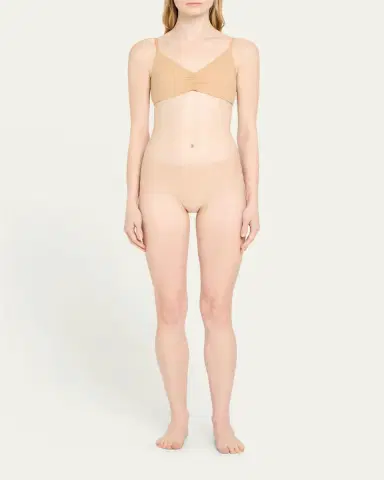 Commando Shirred Cotton Bralette | Thumbnail 2 Commando Shirred Cotton Bralette | Thumbnail 2