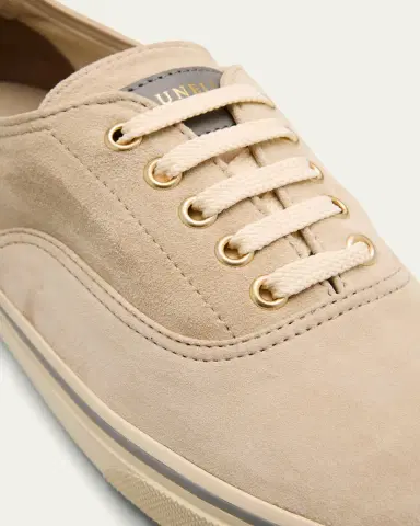 Brunello Cucinelli Men's Low-Top Suede Sneakers | Thumbnail 3 Brunello Cucinelli Men's Low-Top Suede Sneakers | Thumbnail 3