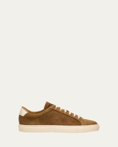 Common Projects Men's Retro Oiled Suede Low-Top Sneakers | Thumbnail 8 Common Projects Men's Retro Oiled Suede Low-Top Sneakers | Thumbnail 8