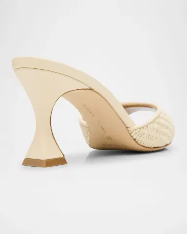 Manolo Blahnik Raffia Jadara Slide Sandals | Thumbnail 2 Manolo Blahnik Raffia Jadara Slide Sandals | Thumbnail 2