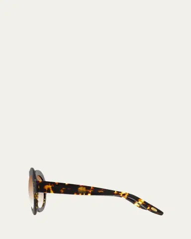 Barton Perreira Orleandra Round Sunglasses | Thumbnail 3 Barton Perreira Orleandra Round Sunglasses | Thumbnail 3