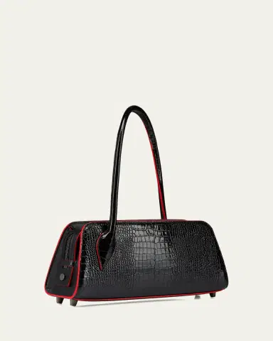 Christian Louboutin Eloise Croc-Embossed Leather Shoulder Bag | Thumbnail 6 Christian Louboutin Eloise Croc-Embossed Leather Shoulder Bag | Thumbnail 6