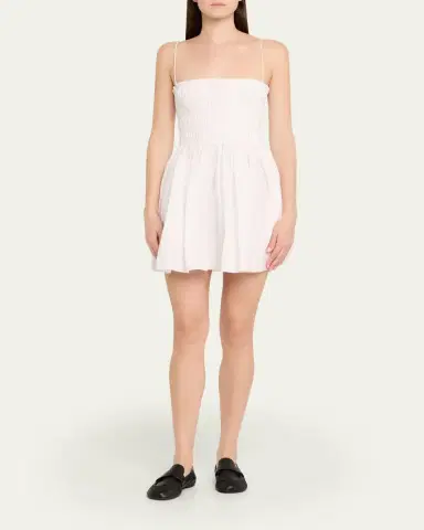 Matteau Shirred Bodice Mini Dress | Thumbnail 2 Matteau Shirred Bodice Mini Dress | Thumbnail 2