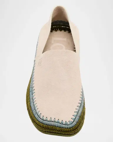 Loewe Men's Rio Suede and Raffia Espadrilles | Thumbnail 5 Loewe Men's Rio Suede and Raffia Espadrilles | Thumbnail 5