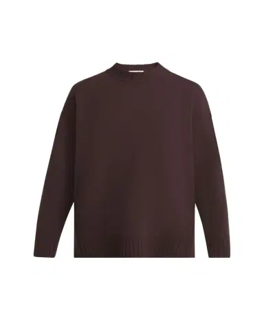 Jil Sander Superfine Merino Wool Oversized Crewneck Sweater | Thumbnail 1 Jil Sander Superfine Merino Wool Oversized Crewneck Sweater | Thumbnail 1