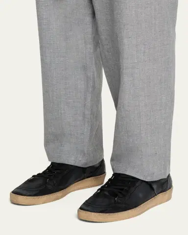 Golden Goose Men's Exclusive Ball Star Nubuck Low-Top Sneakers | Thumbnail 2 Golden Goose Men's Exclusive Ball Star Nubuck Low-Top Sneakers | Thumbnail 2