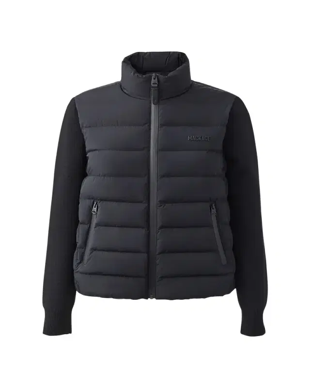 Oceane-City Light Down Mixed-Media Jacket Oceane-City Light Down Mixed-Media Jacket