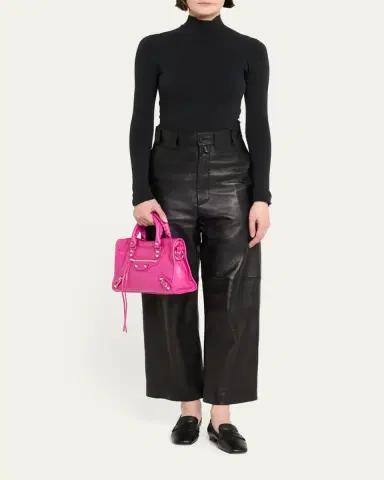 Balenciaga Le City Small Leather Top-Handle Bag | Thumbnail 2 Balenciaga Le City Small Leather Top-Handle Bag | Thumbnail 2