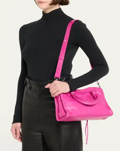 Balenciaga Le City Small Leather Top-Handle Bag | Thumbnail 5 Balenciaga Le City Small Leather Top-Handle Bag | Thumbnail 5