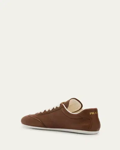 Prada Thin Leather Low-Top Sneakers | Thumbnail 4 Prada Thin Leather Low-Top Sneakers | Thumbnail 4