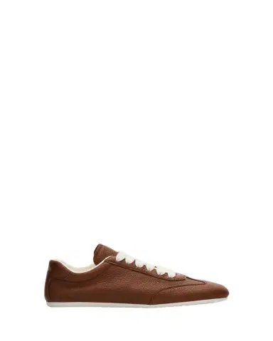Prada Thin Leather Low-Top Sneakers | Thumbnail 1 Prada Thin Leather Low-Top Sneakers | Thumbnail 1