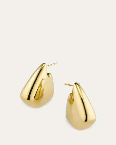Bottega Veneta Small Fin Earrings | Thumbnail 3 Bottega Veneta Small Fin Earrings | Thumbnail 3