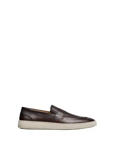 Allen Edmonds Reserve Men's Roman Pebble Leather Hybrid Penny Loafers | Thumbnail 1 Allen Edmonds Reserve Men's Roman Pebble Leather Hybrid Penny Loafers | Thumbnail 1