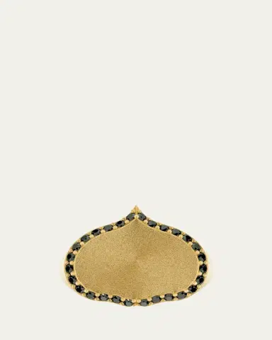 KAMAL Eye Adore Black Diamond Signet Ring | Thumbnail 2 KAMAL Eye Adore Black Diamond Signet Ring | Thumbnail 2