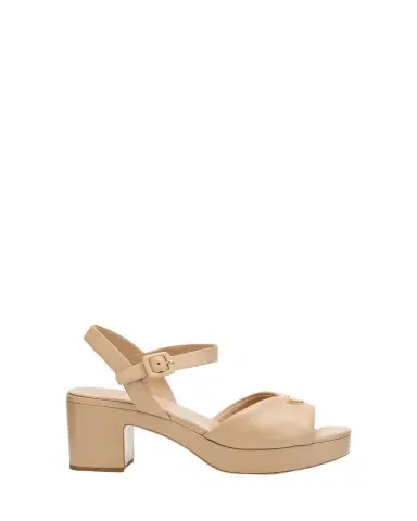 Prada Soft Nappa Ankle Strap Platform Sandals | Thumbnail 1 Prada Soft Nappa Ankle Strap Platform Sandals | Thumbnail 1