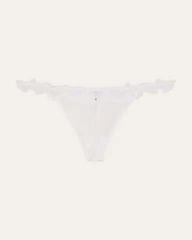 Lise Charmel Source Beaute Embroidered Tulle Thong | Thumbnail 2 Lise Charmel Source Beaute Embroidered Tulle Thong | Thumbnail 2