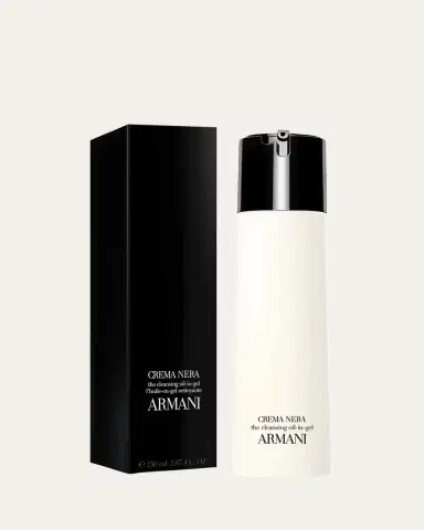 Giorgio Armani Crema Nera Cleanser Oil In Gel, 5 oz. | Thumbnail 2 Giorgio Armani Crema Nera Cleanser Oil In Gel, 5 oz. | Thumbnail 2
