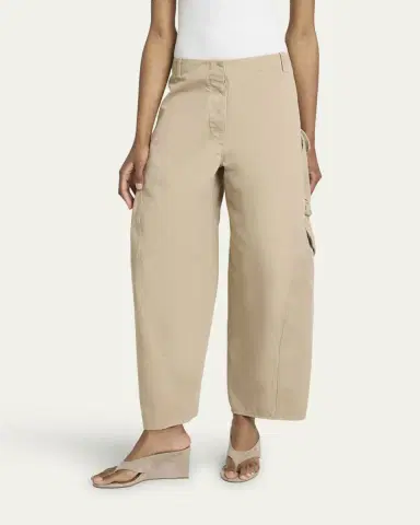Alaïa Mid-Rise Washed Chino Barrel-Leg Cargo Trousers | Thumbnail 8 Alaïa Mid-Rise Washed Chino Barrel-Leg Cargo Trousers | Thumbnail 8