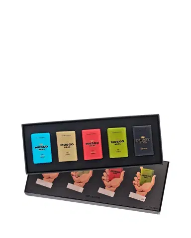 Claus Porto Musgo Real Mini Soap Gift Box, 5 x 1.8 oz. | Thumbnail 1 Claus Porto Musgo Real Mini Soap Gift Box, 5 x 1.8 oz. | Thumbnail 1