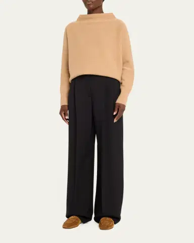 Prada Logo Suede Loafer Mules | Thumbnail 3 Prada Logo Suede Loafer Mules | Thumbnail 3