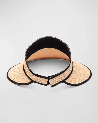 Eugenia Kim Trixie Rollable Hemp Visor | Thumbnail 2 Eugenia Kim Trixie Rollable Hemp Visor | Thumbnail 2