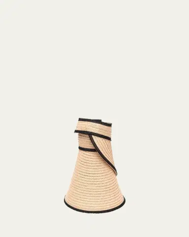 Eugenia Kim Trixie Rollable Hemp Visor | Thumbnail 4 Eugenia Kim Trixie Rollable Hemp Visor | Thumbnail 4