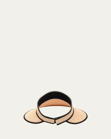 Eugenia Kim Trixie Rollable Hemp Visor | Thumbnail 5 Eugenia Kim Trixie Rollable Hemp Visor | Thumbnail 5